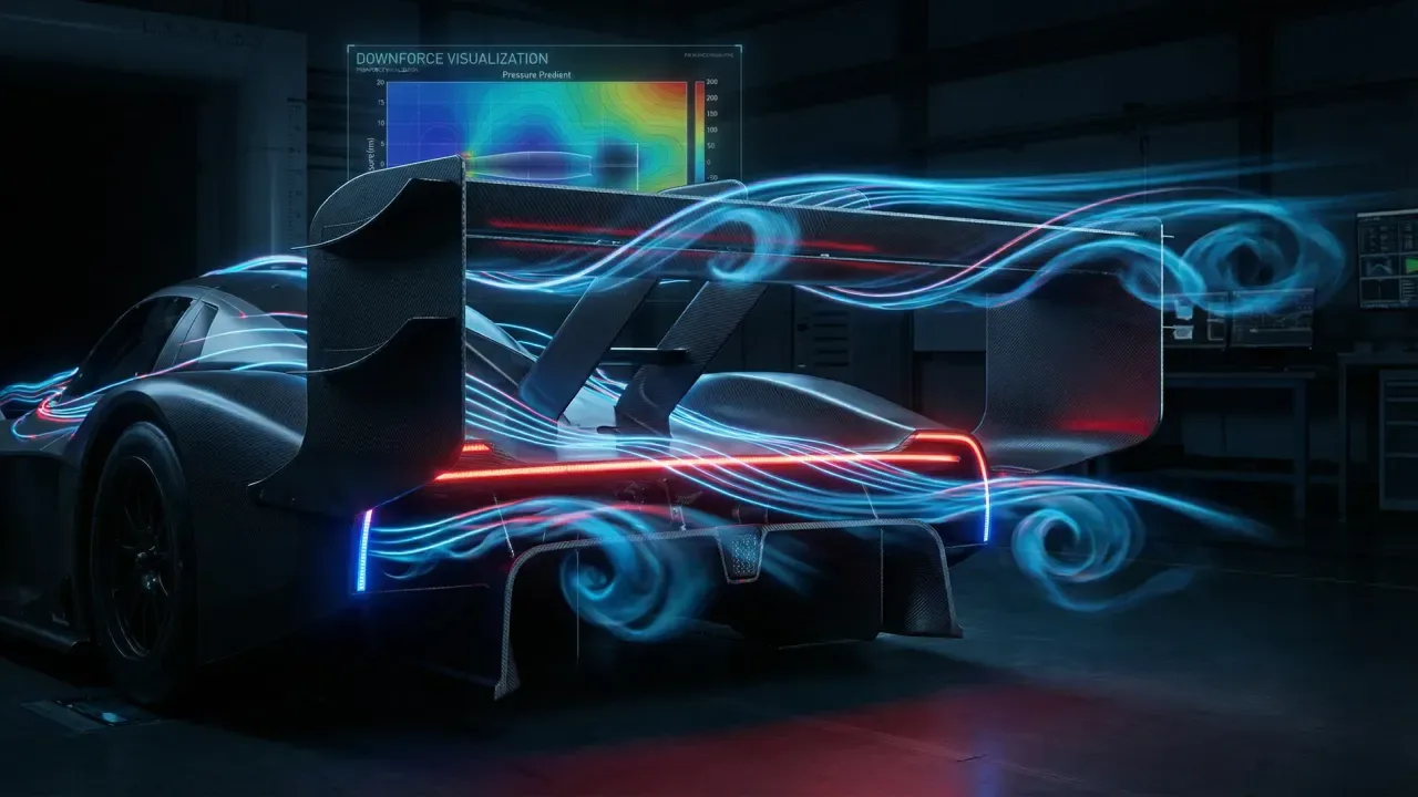 Aerodinámica y downforce: cómo el aire define tu setup
