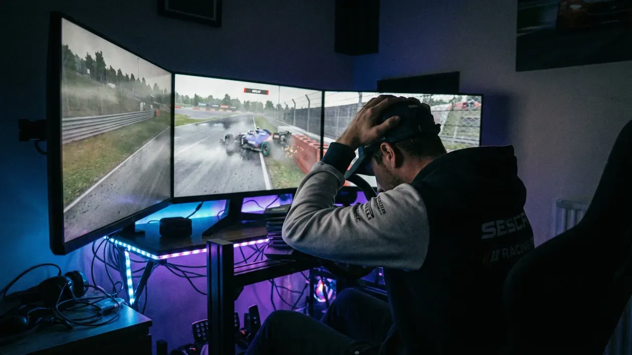 Los 5 errores más comunes al empezar en sim racing (y cómo evitarlos)